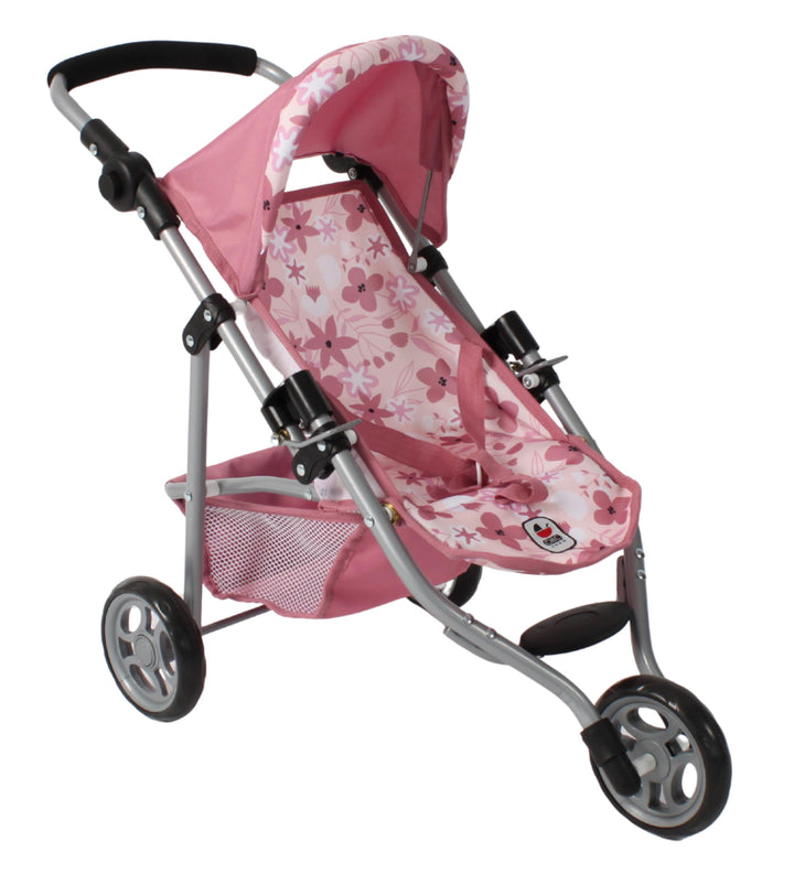 Bayer Chic 2000 - Puppenbuggy Lola, Kinderwagen für Puppen bis ca. 50 cm Grösse, Jogging-Buggy, Pupp