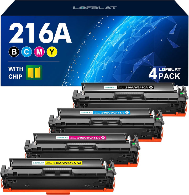 LOFBLAT 216A Toner Set, Ersatz für Toner Color Laserjet Pro MFP M183fw M182n M182 M182nw M183fdw M15