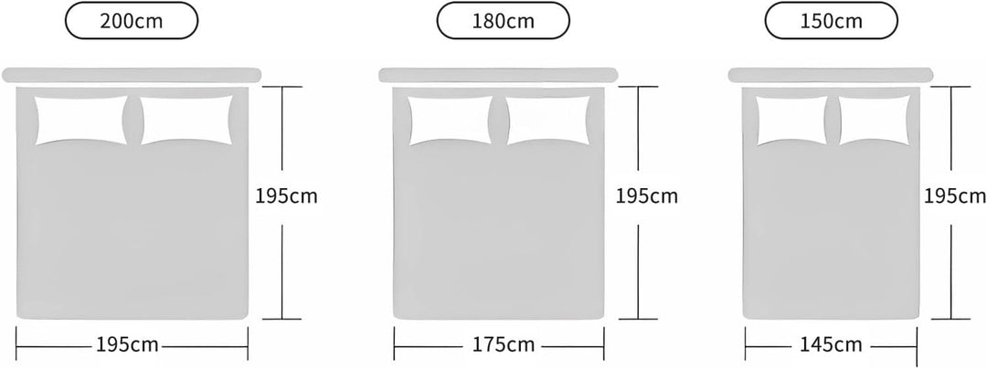 LANTUS Bettstange für Kinder, 150 cm/180 cm/200 cm, abnehmbarer Schutz gegen Stürze, dunkelgrau, 1 S