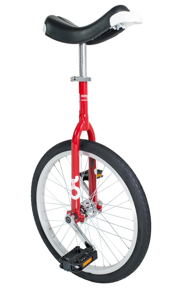 Qu-Ax OnlyOne 19004 Einrad 20', Alufelge, rot/schwarz (1 Stück), rot