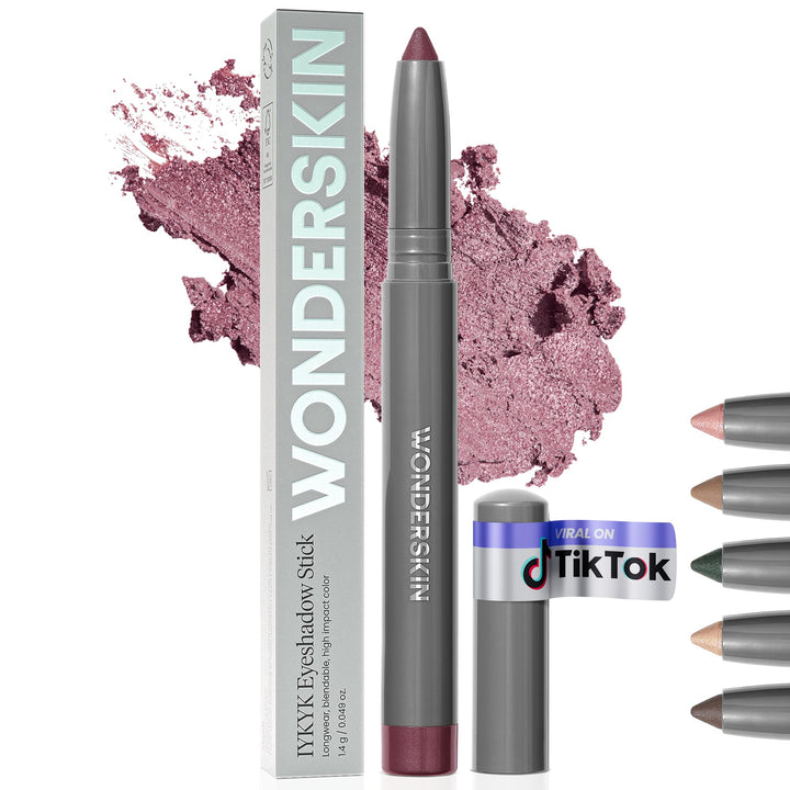 Wonderskin IYKYK Lidschattenstift – Langanhaltender Lidschattenstifte, wischfester und wasserfester