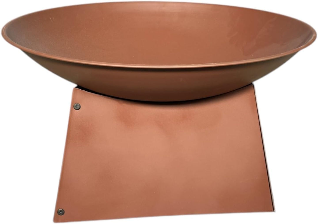 Jet-Line Feuerstelle Pueblo Feuerschale Rost Firebowl Rostbraun, Ø 57 cm x 33 cm hoch Feuerkorb Feue