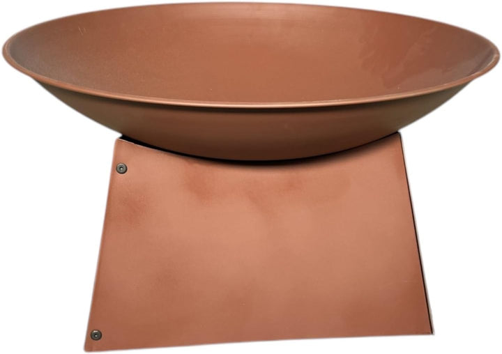 Jet-Line Feuerstelle Pueblo Feuerschale Rost Firebowl Rostbraun, Ø 57 cm x 33 cm hoch Feuerkorb Feue