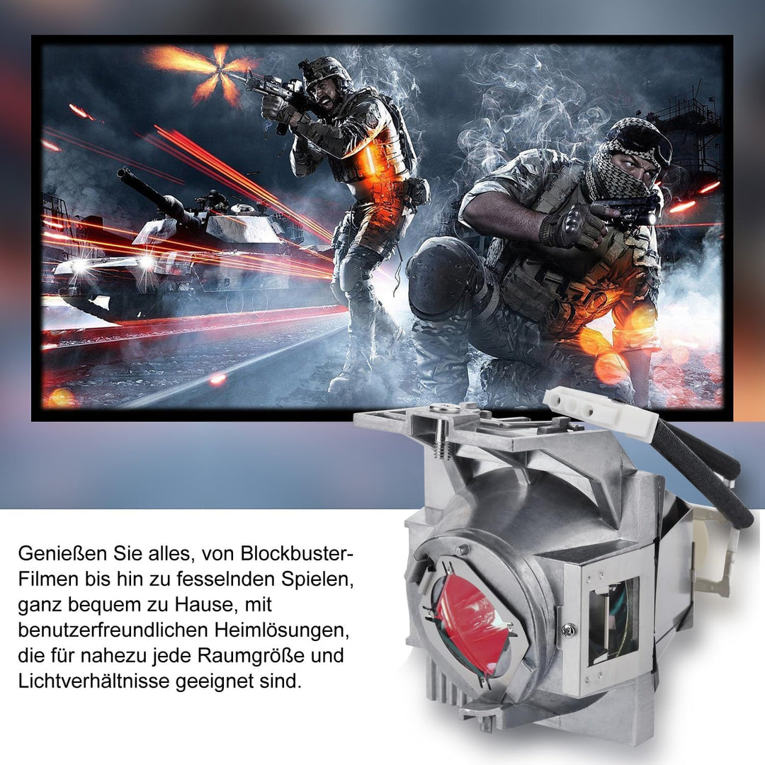 GreenBale Projektor Beamer Lampe für BenQ HT2550 W1720 W1700 W1800 TK800 TK700 MH550 MU607 MU641 MU6