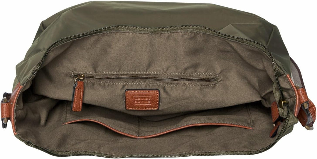 camel active bags Bari Damen Hobo Bag Schultertasche Gross khaki Khaki 35 x 13 x 38, Khaki 35 x 13 x