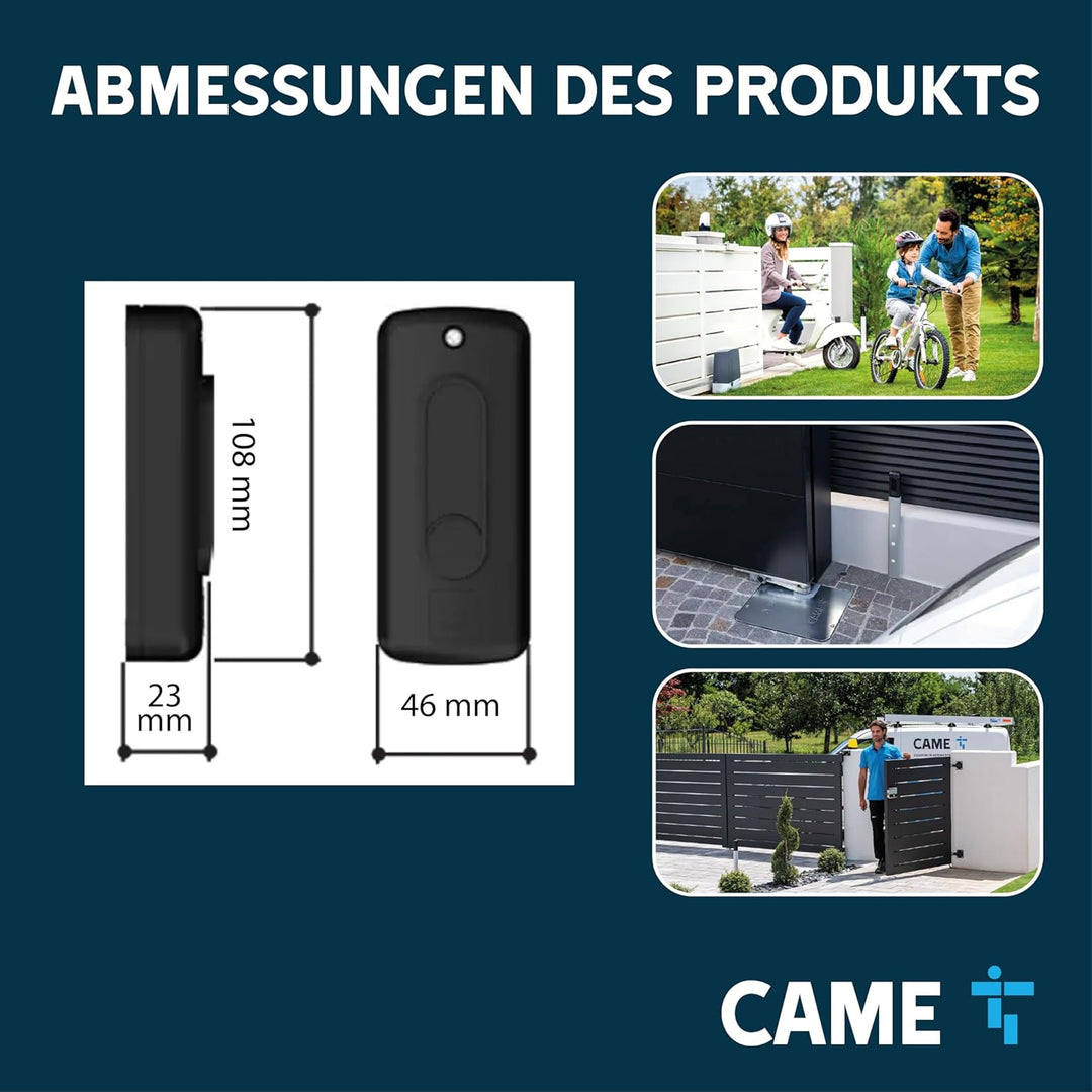 CAME 001DIR10 Infrarotlichtschranke für Tore, Reichweite 10m