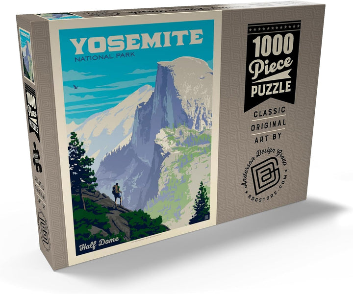 Yosemite National Park: Half Dome Vista - Premium 1000 Teile Puzzle - MyPuzzle Sonderkollektion von