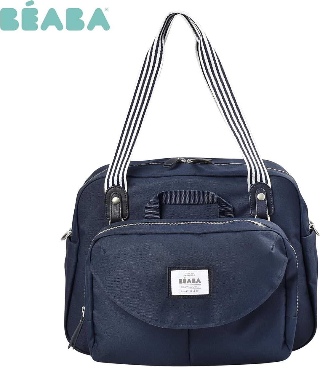 Béaba – Wickeltasche Genève II – Modulierbar, vielfältige Staumöglichkeiten – Vordertasche, Wickelun