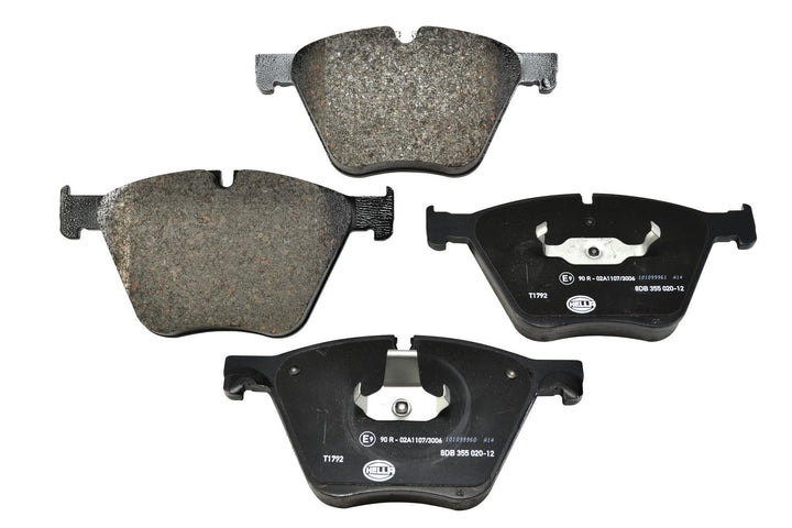 HELLA PAGID 8DB 355 020-121 Bremsbelagsatz - T1792 - Dicke/Stärke: 19.9mm - Bremssystem: Teves - für