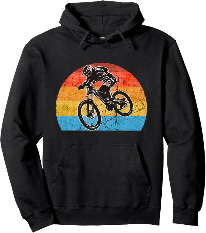 Fun Retro MTB Mountain Bike Fahrrad Mountainbike Pullover Hoodie