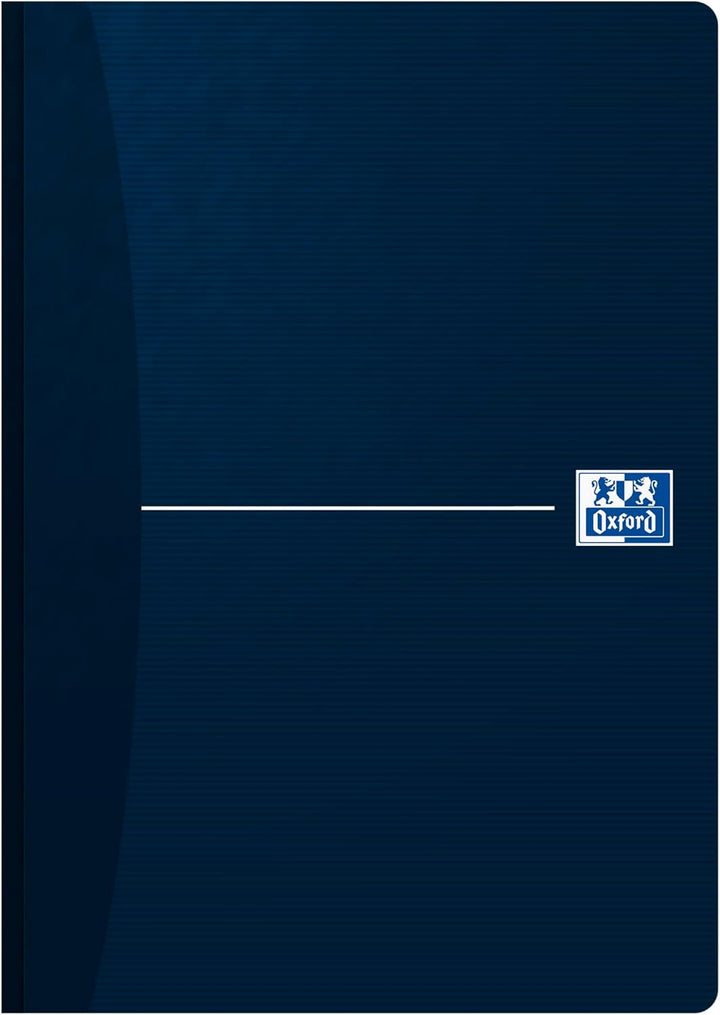 Oxford broschiertes Buch A5, kariert, 192 Seiten, 4 Farben, 5 Stück A5, kariert Broschiertes Buch, A