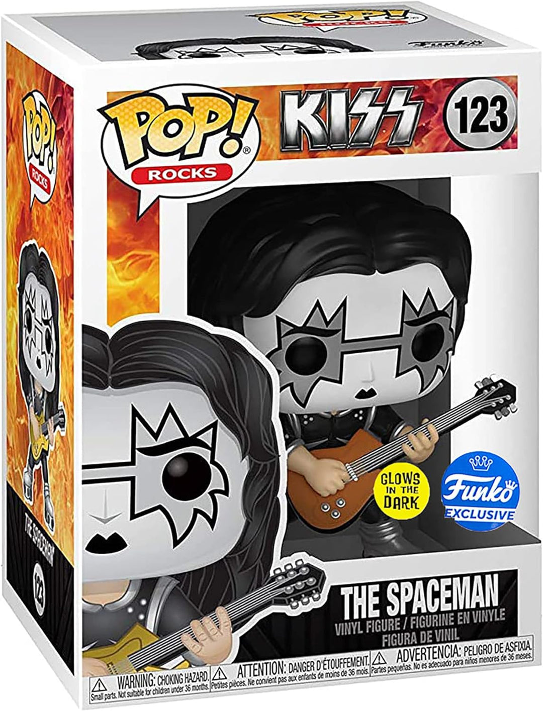 Funko POP! KISS: The Spaceman - Glow in The Dark Collectible - Online Exclusive