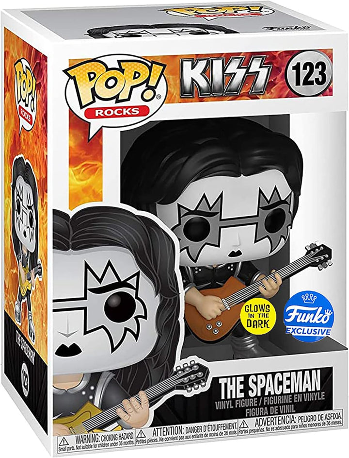 Funko POP! KISS: The Spaceman - Glow in The Dark Collectible - Online Exclusive