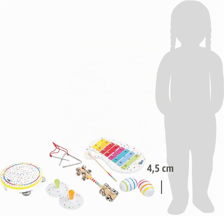 small foot Musik-Set "Sound", Musikinstrumente für Kinder, aus Holz, ab 3 Jahren. Art-Nr. 10383, Mus