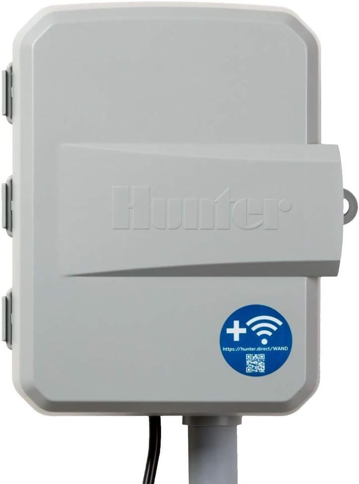 Hunter Industries Hydrawise X2 4-Stationen Bewässerungsregler für den Aussenbereich (X2-400), 4-Stat