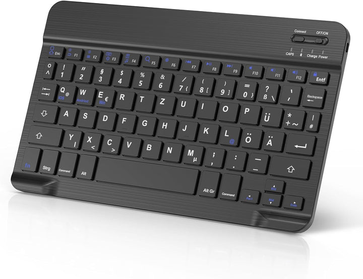 Tastatur Hülle für iPad Air 2019(3. Gen)，iPad 9.Gen,8.Gen, 7.Gen 2021/2020/2019 (10.2), iPad Pro 10,