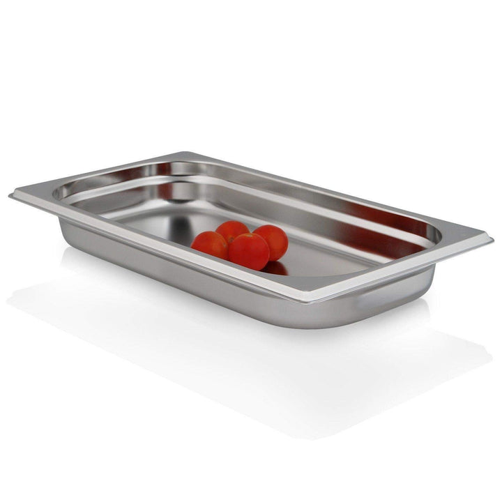 GN-Behälter :: ungelocht :: geeignet für Gaggenau, Miele und Siemens Dampfgarer (Edelstahl, Spülmasc