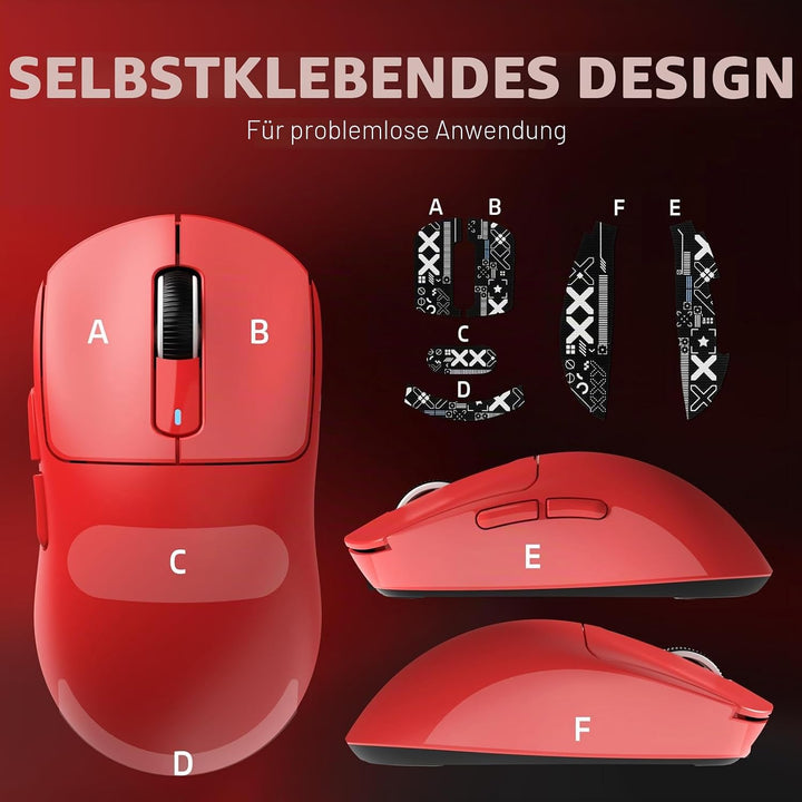 VGN Game Power Attack Shark X3PRO 59g Superlight Kabellose Gaming-Maus, 4K/8KHz Abfragerate, 26000DP