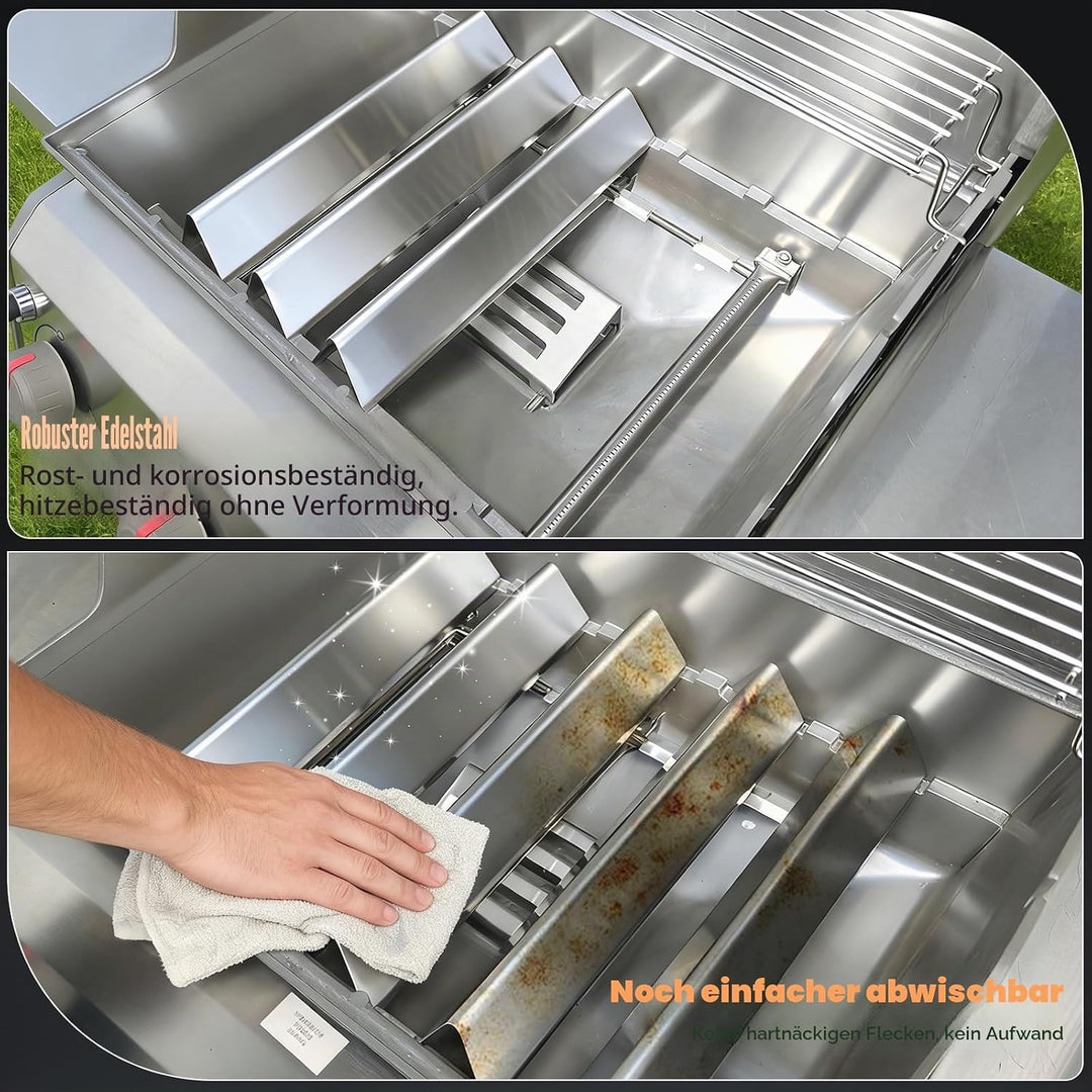QuliMetal 7636 38,9CM Flavorizer Bar für Spirit E-310/320/330/315 (2013-Current), Spirit II E-310 S-
