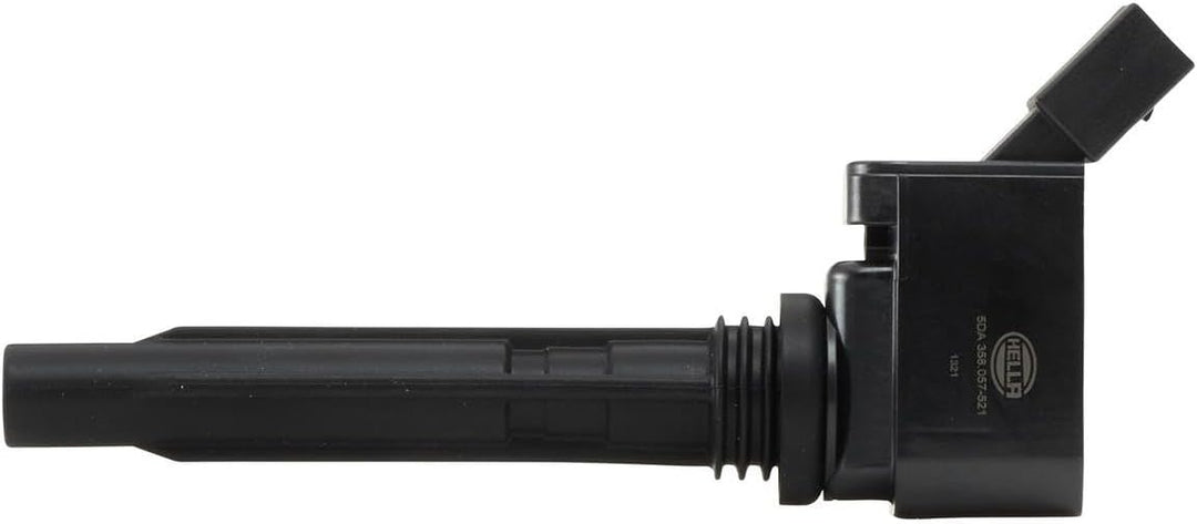 HELLA 5DA 358 057-521 Zündspule - 4-polig - Kerzenschachtzündspule - geschraubt