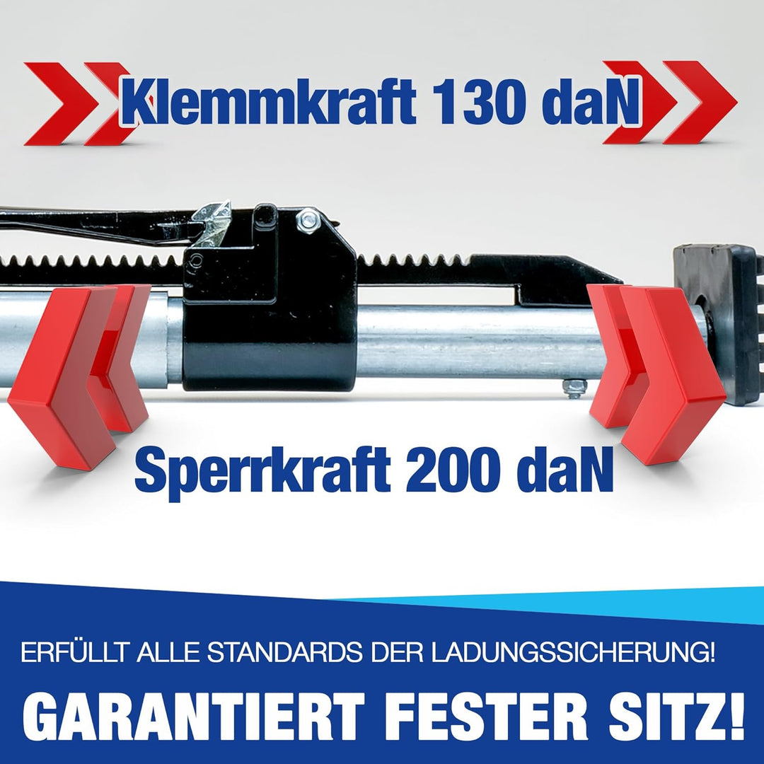 NTG Klemmbalken Sperrbalken, Sperrlatte, Stahl, 1372-2730 mm, Ladungssicherung und Transportsicherun