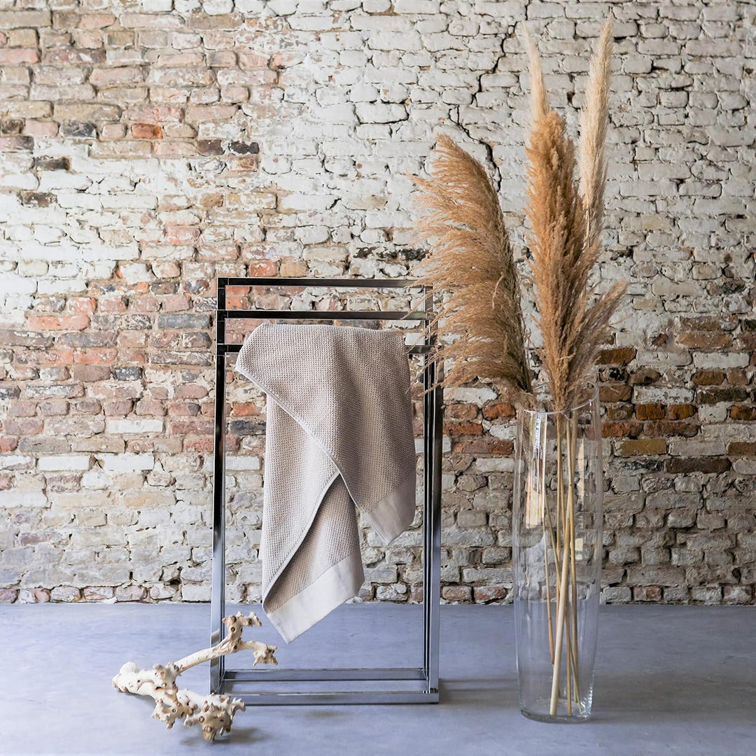 Sealskin Tube Handtuchständer, Handtuchhalter freistehend mit 3 Handtuchstangen, auch als Kleiderstä