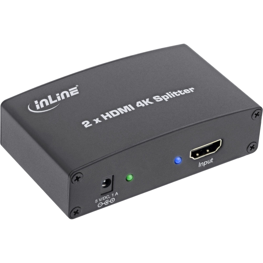 InLine 65009 HDMI Splitter/Verteiler, 2-fach, 4K2K kompatibel