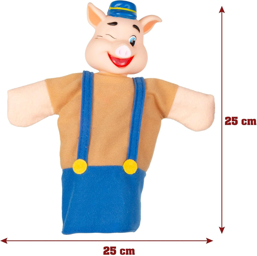ColorBaby Cucu Show 39167 Puppen-Set, 4 Puppen, 25 cm, weiche und sichere Materialien, Kinderspielze