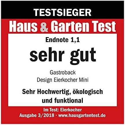 Design Eierkocher Mini Edelstahl-design