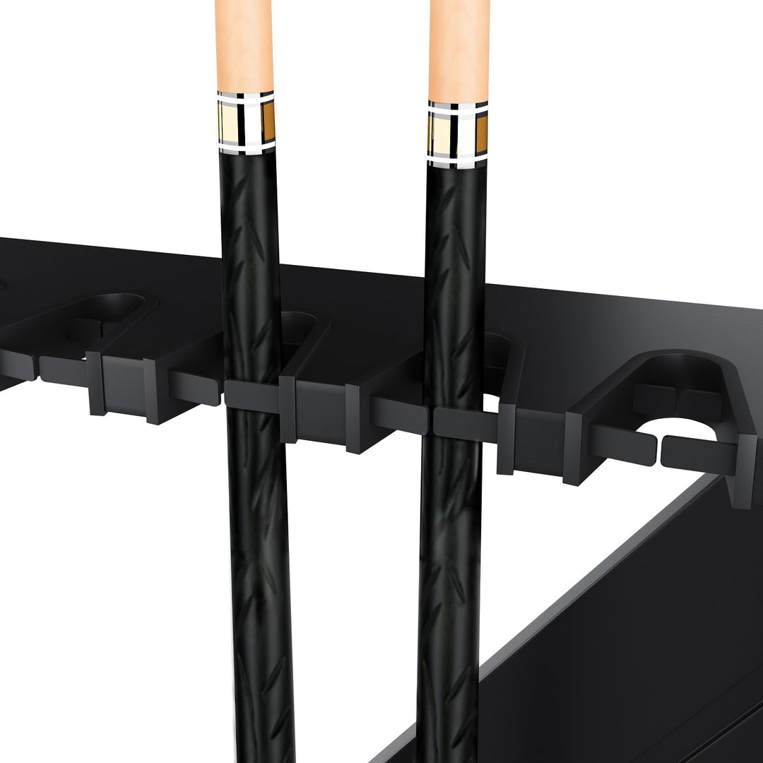 Stradivari Billard Queueständer Zorro im modernen Design | Stabiler, Standfester Ständer für 8 Queue