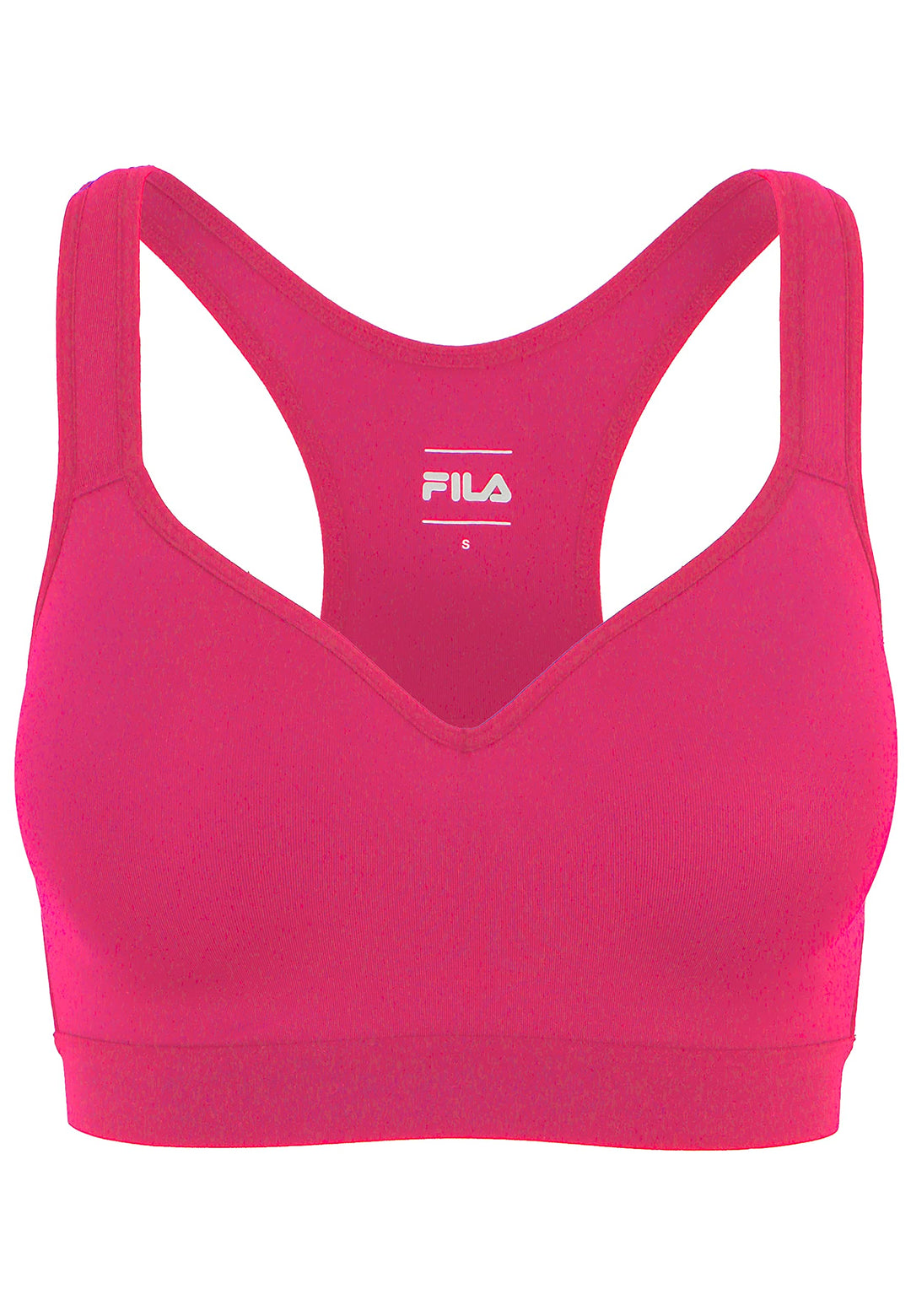 FILA Damen Reut Medium Support Sport-BH, Pink Yarrow