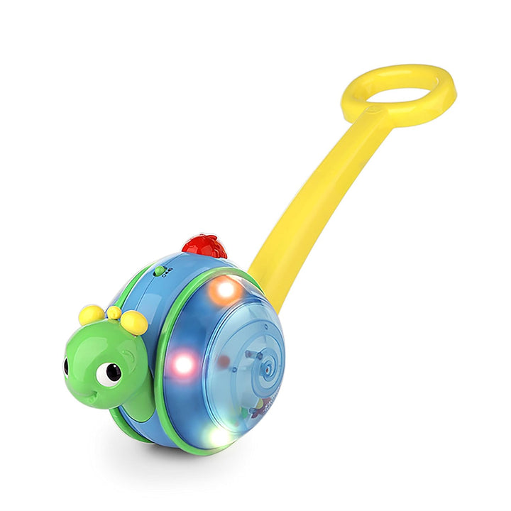 Bright Starts, Spielzeug, Schiebetier Schnecke Roll and Glow Snail Toy mehrfarbig
