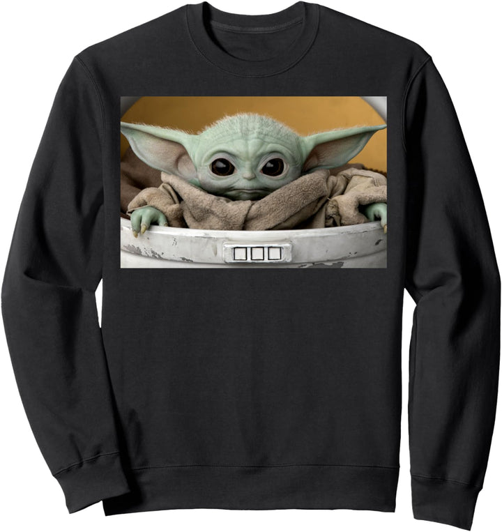 Star Wars Mandalorian The Child Portrait Stare Sweatshirt