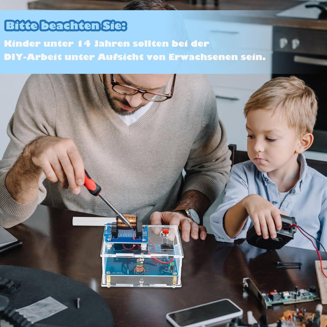 Schiessspiel Löt Bausatz, BANRIA DIY Elektromagnetischer Sender Lötprojekt Mint Bildungstechnisches