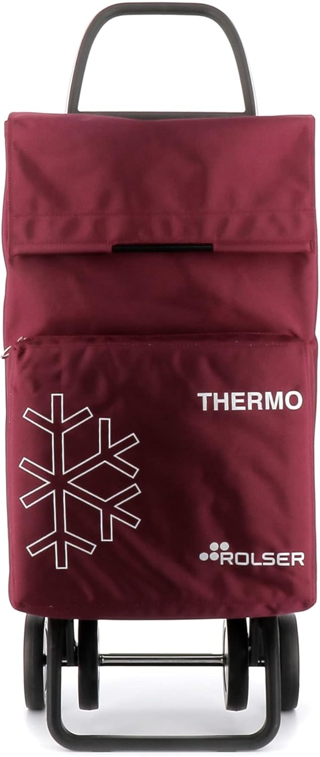 Einkaufstrolley Rolser Thermo Fresh MF 4 Räder - Bordeaux 4 Räder Bordeaux, 4 Räder Bordeaux