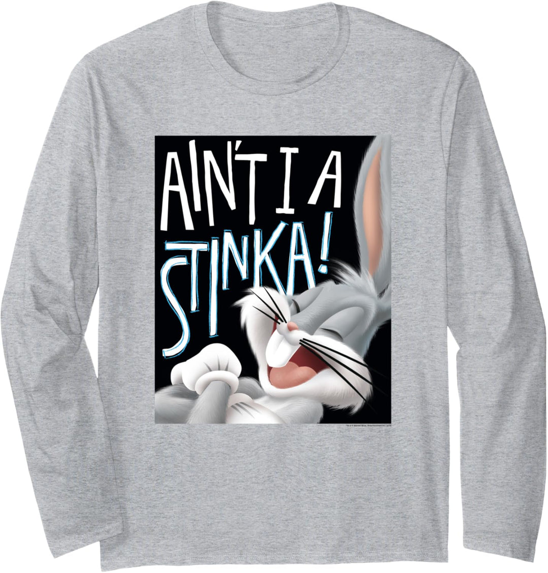 Looney Tunes Bugs Bunny Ain't I a Stinka! Langarmshirt