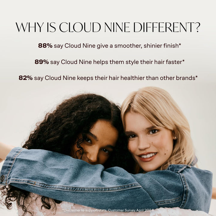 Cloud Nine The Original Iron Glätteisen Schwarz – Haarglätter mit 11 Temperatureinstellungen, Revive