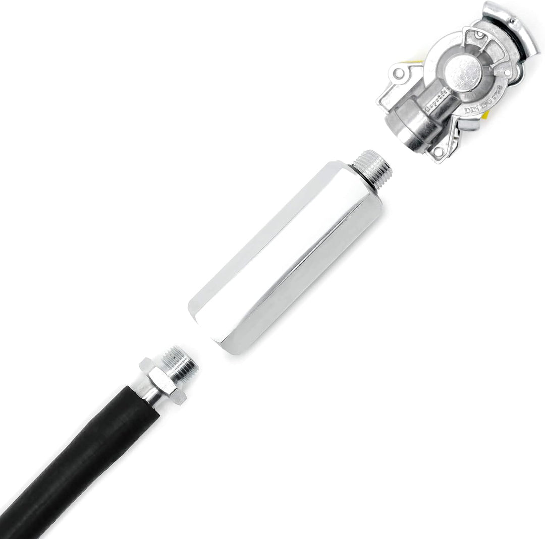 Handgriff Set M22x1,5 Aluminium Verlängerung für Kupplungskopf Druckluft LKW