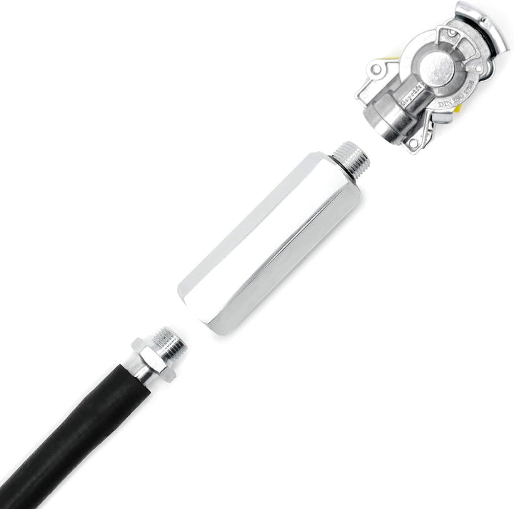 Handgriff Set M22x1,5 Aluminium Verlängerung für Kupplungskopf Druckluft LKW