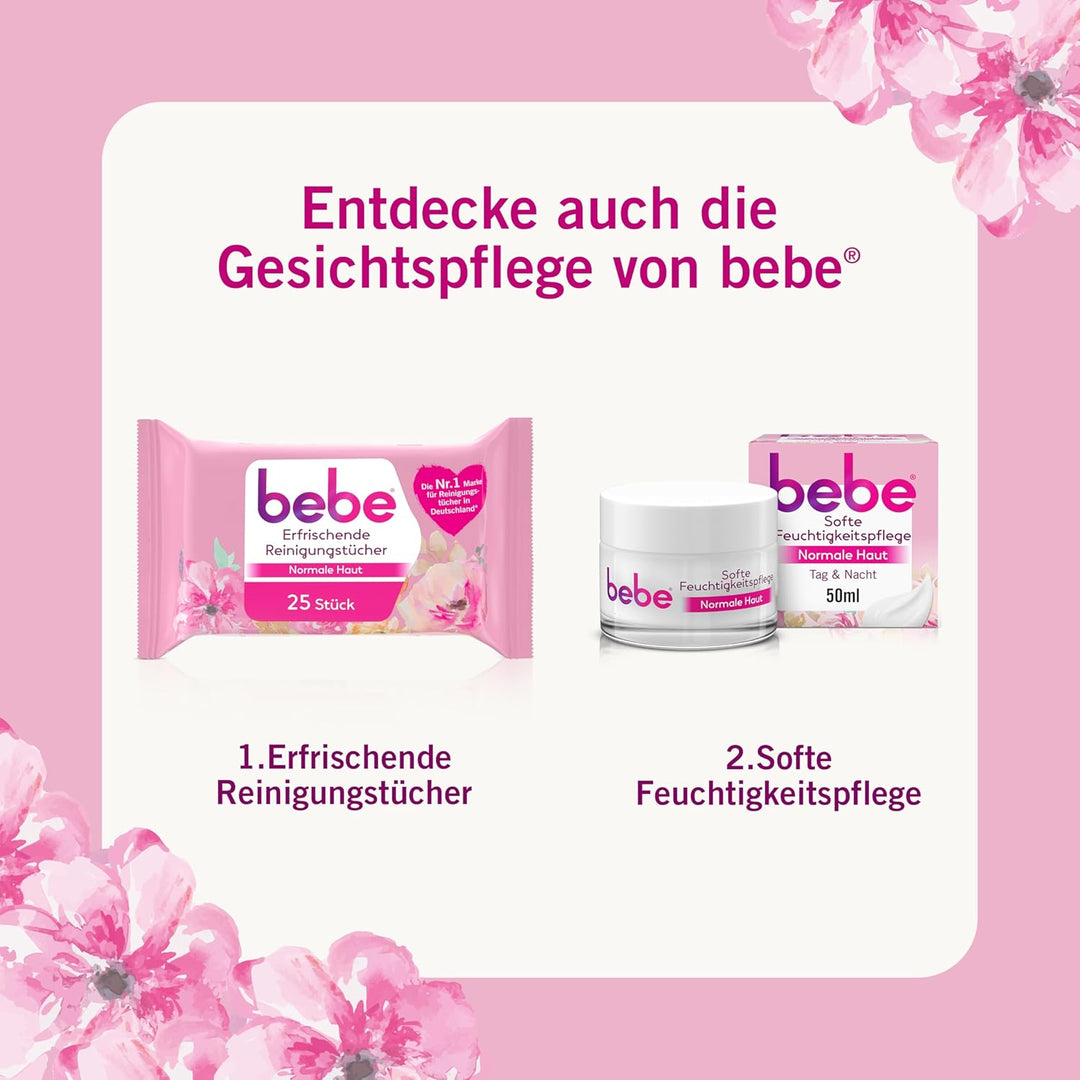 bebe Zartrosé Lippenpflege Lippenpflegestift mit Mandelöl und Sheabutter für Schutz und Pflege bei t