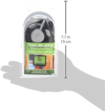 Railblaza E-Serie USB Star Port und Spacer – Schwarz