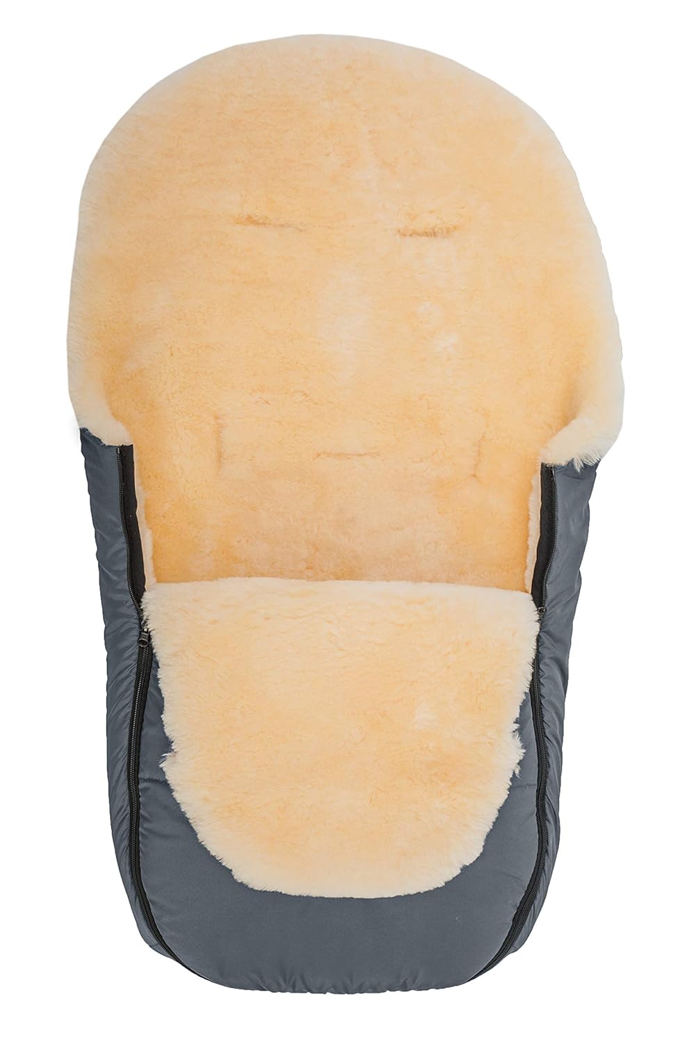 Altabebe (MT2450LP-62) Lammfell-Fusssack, Buggy, Kogger, Kinderwagen, Winterfusssack, Wind- & wasser