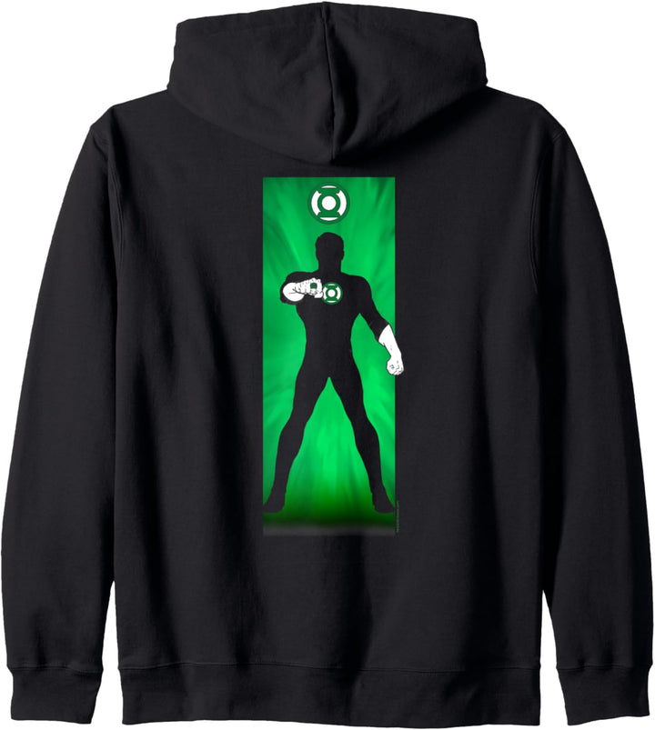 Green Lantern Silhouette Kapuzenjacke
