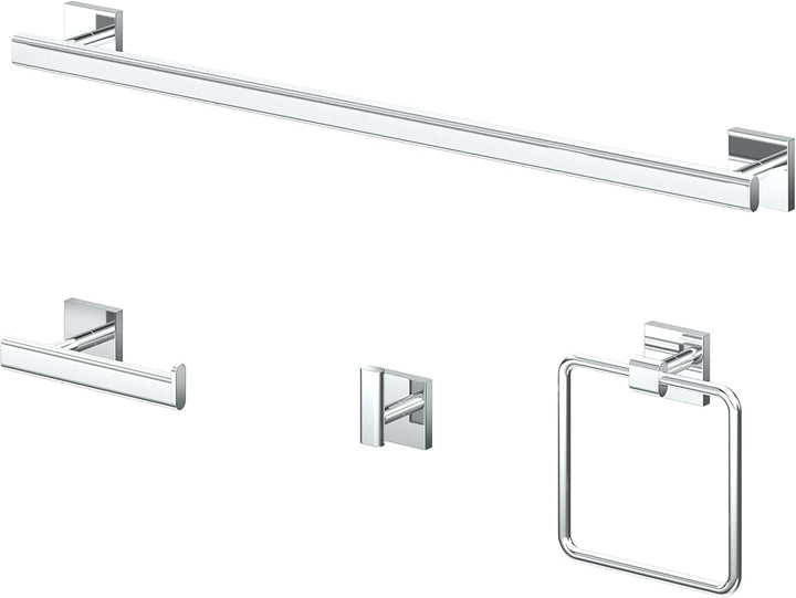 Gatco 4052 Elevate-Handtuchring, Chrom Chrome, Chrome