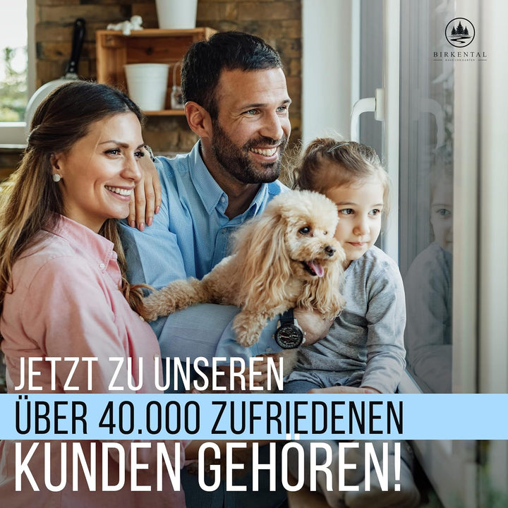 Birkental Sonnenschutzfolie Fenster innen oder aussen - Sonnenschutzfolie - UV Schutz Spiegelfolie -