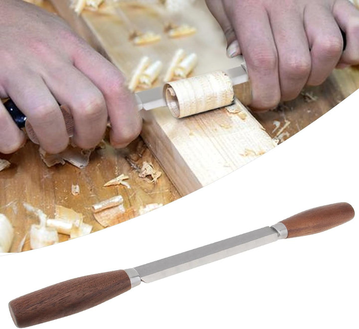 Omninmo Ziehmesser Holz Höhlenwerkzeug Holzbearbeitung Strainght Form Messer Hölzer Entrindungswerkz