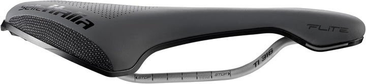 Selle Italia SELLEITA Flite Boost TI316 Superflow X-Cross Sattel: L3 Schwarz, L3 Schwarz