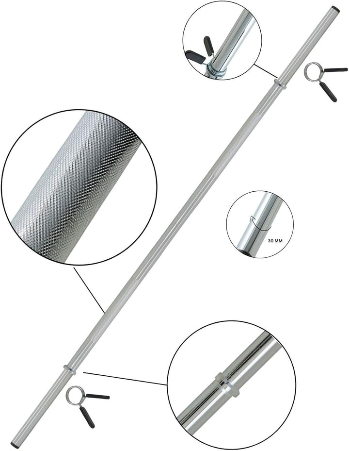 25kg - 110kg Hantelset Hantel Set Langhantel Hantelstange mit Gewichten Hantelscheiben 25 kg, 25 kg