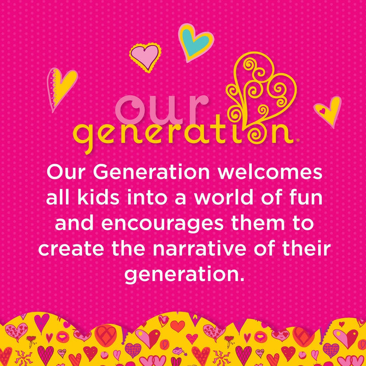 Our Generation – Golden Retriever Welpe – 46 cm Puppe Zubehör – Golden Retriever Plüschtier – Hund P