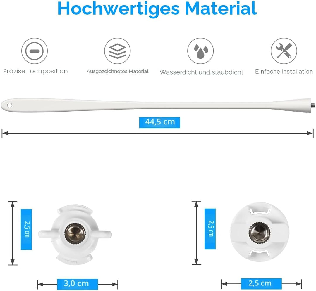 HOLACA Babyphone-Halterung für HelloBaby HB40/ HB65/ HB66/ HB6339/ HB6336/ HB6351/ HB6550 & Blemil B